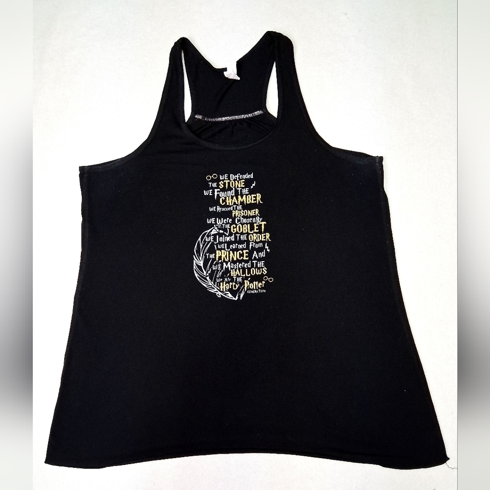 4/20$ Bella+Canvas Harry Potter Inspired Graphic Women's Tank Top